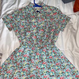 Monteau flowered dress!